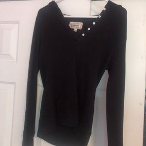 Energie Black Sweatshirt W/ Hood